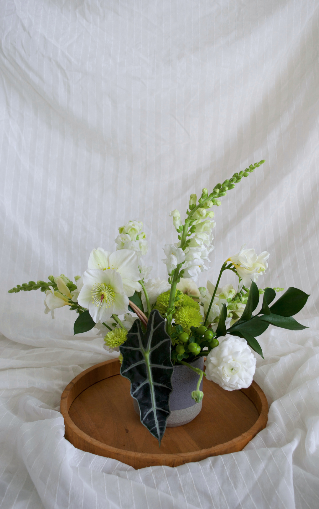 Classic - Neutral & Elegant - Designer's Choice Vase Arrangement