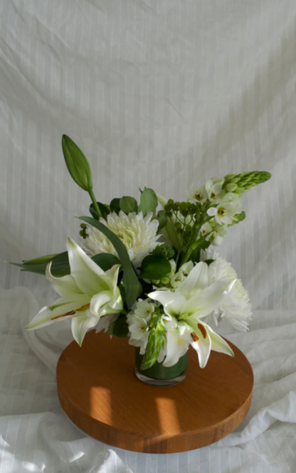 Classic - Neutral & Elegant - Designer's Choice Vase Arrangement