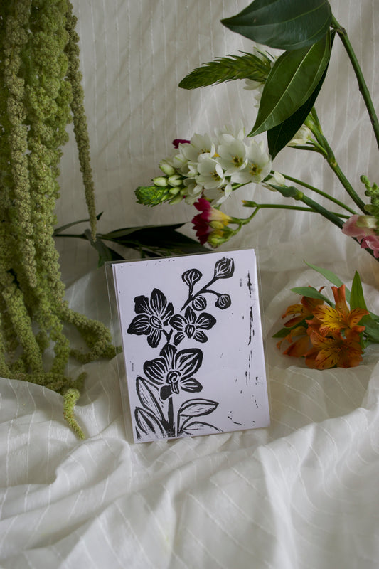 'Orquidea' Greeting Card