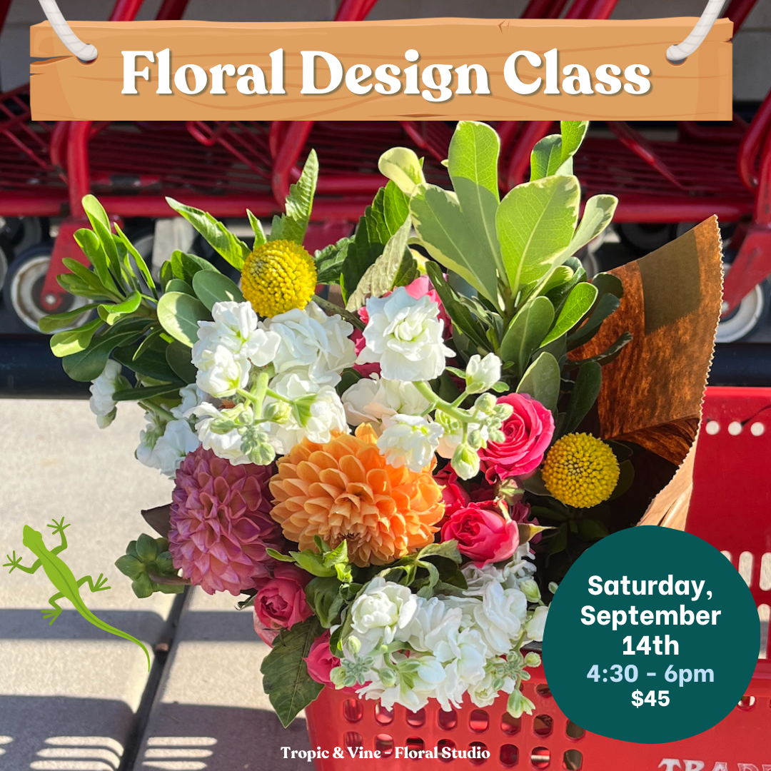 September 14th - Bouquet Workshop